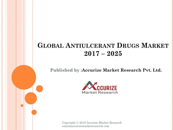 Global Antiulcerant Drugs Market