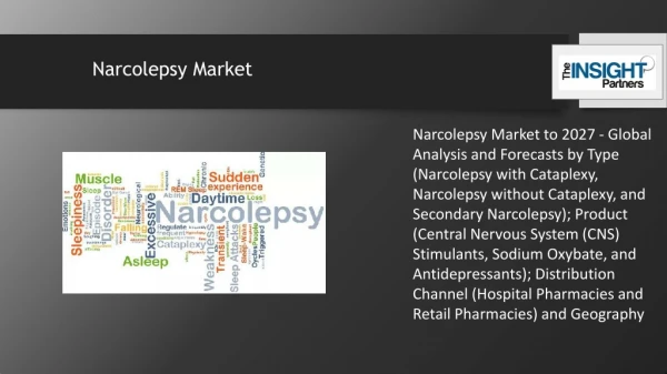 Narcolepsy Market To Witness Astonishing Growth by 2027