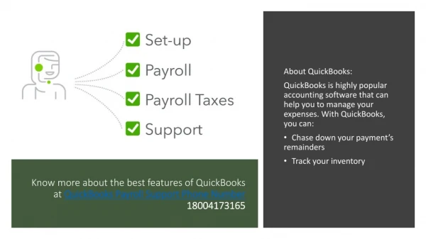 Dial QuickBooks Support Phone Number 18004173165 in case you face any trouble in your software