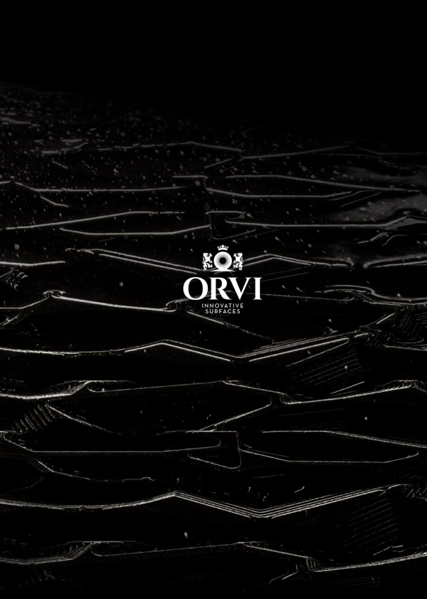 ORVI Innovative Surfaces Catalogue