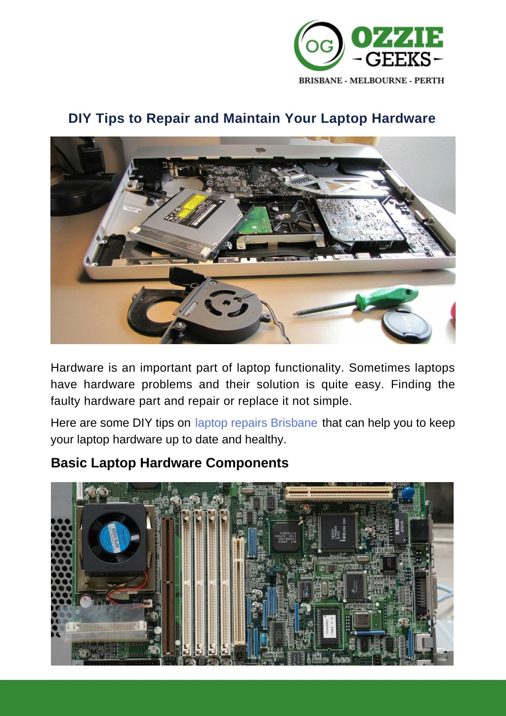 diy tips to repair and maintain your laptop