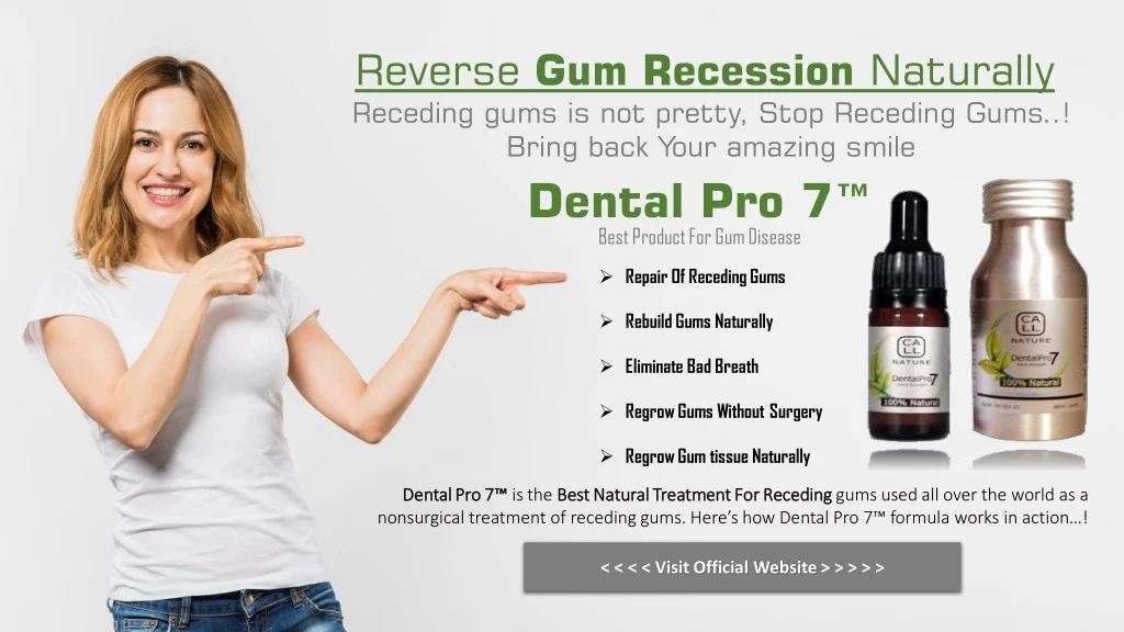 reverse gum recession naturally receding gums