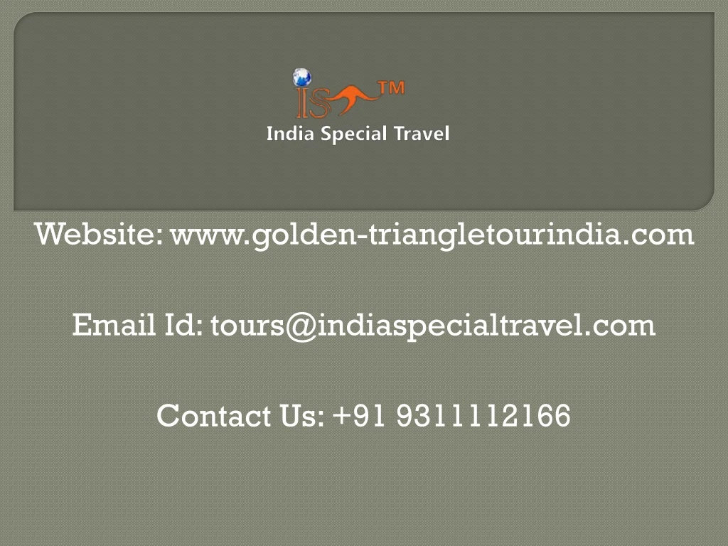 website www golden triangletourindia com