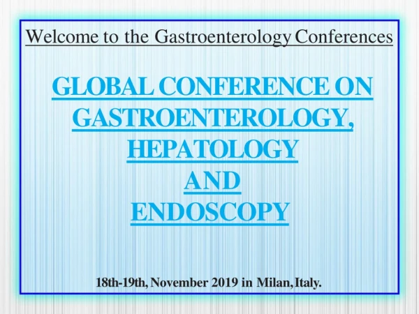 Gastro Conference 2019 | Registration