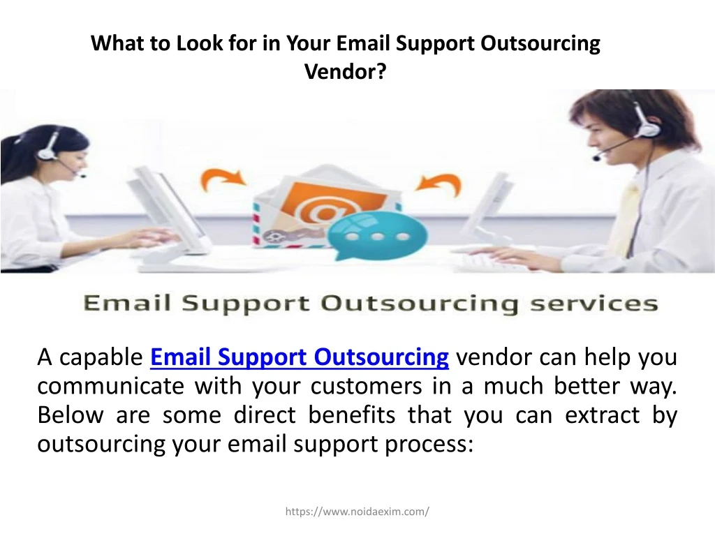 what to look for in your email support outsourcing vendor
