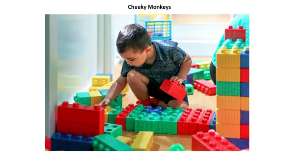 Cheeky Monkeys in Dubai | Kids Play Area in Dubai | The Pointe