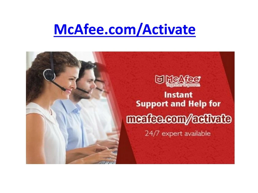 mcafee com activate