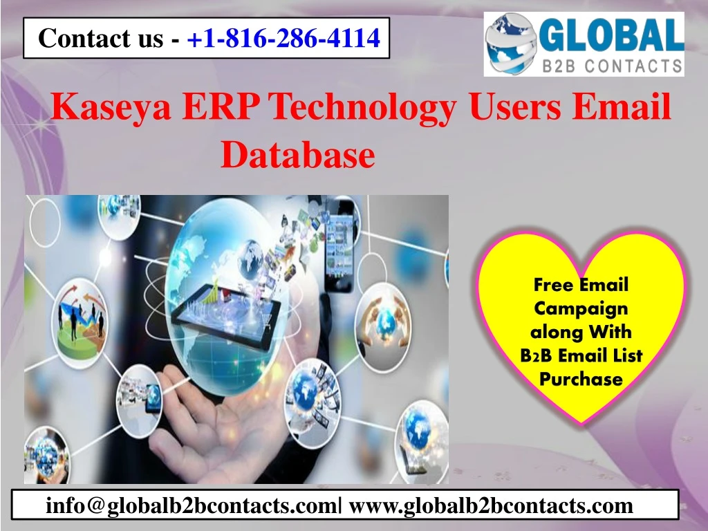 kaseya erp technology users email database
