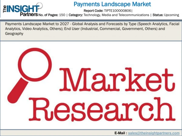 Payments Landscape Market