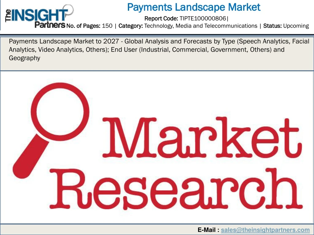 payments landscape payments landscape market