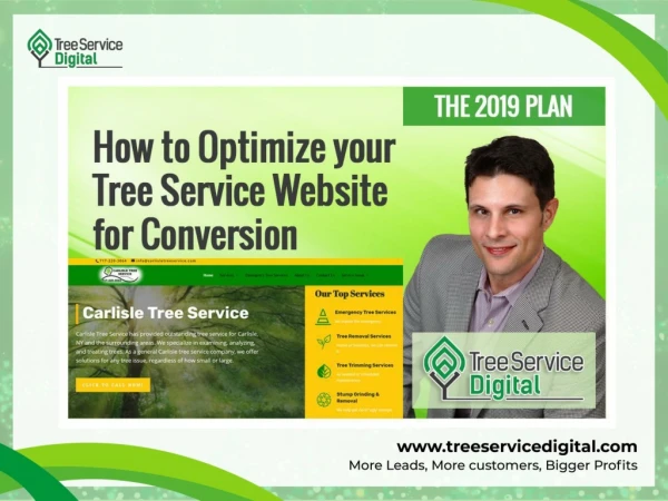 Tree Service Digital Website Optimization Presentation