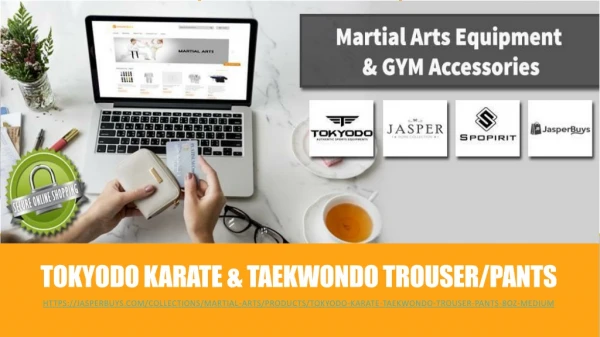 Tokyodo Karate & Taekwondo Trouser/Pants 8 Oz, Medium Weight - $15.49