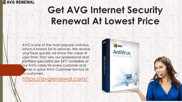 AVG Internet Security Renewal