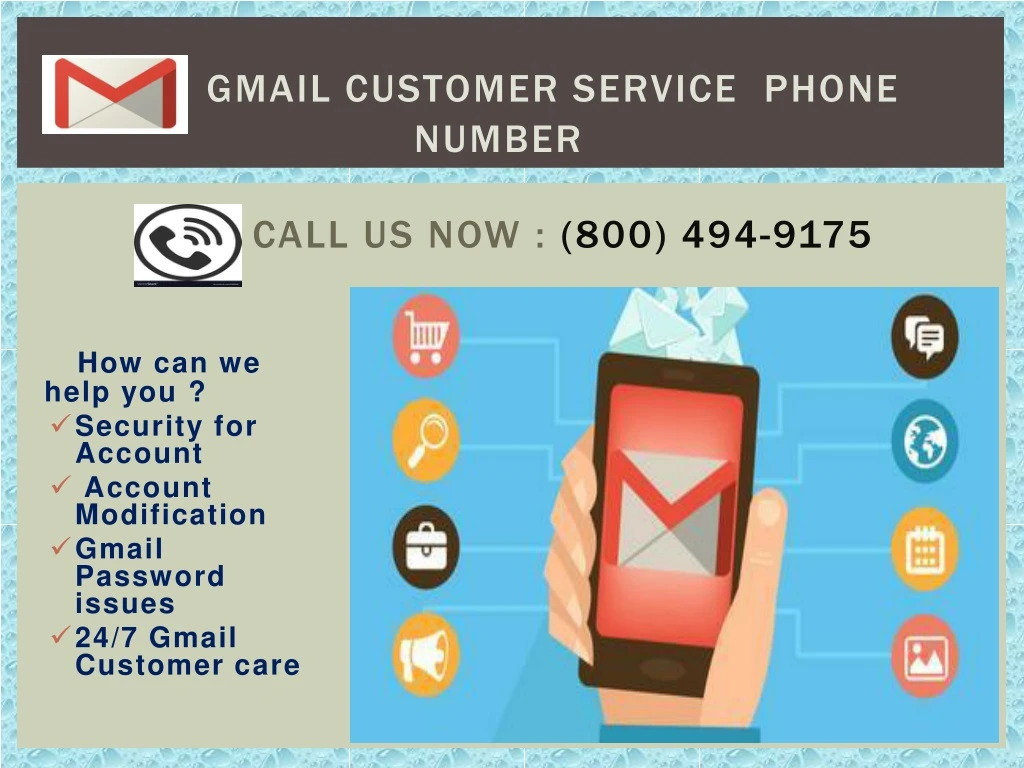 gmail customer service phone number