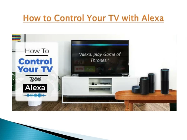 How to Control Your TV with Alexa