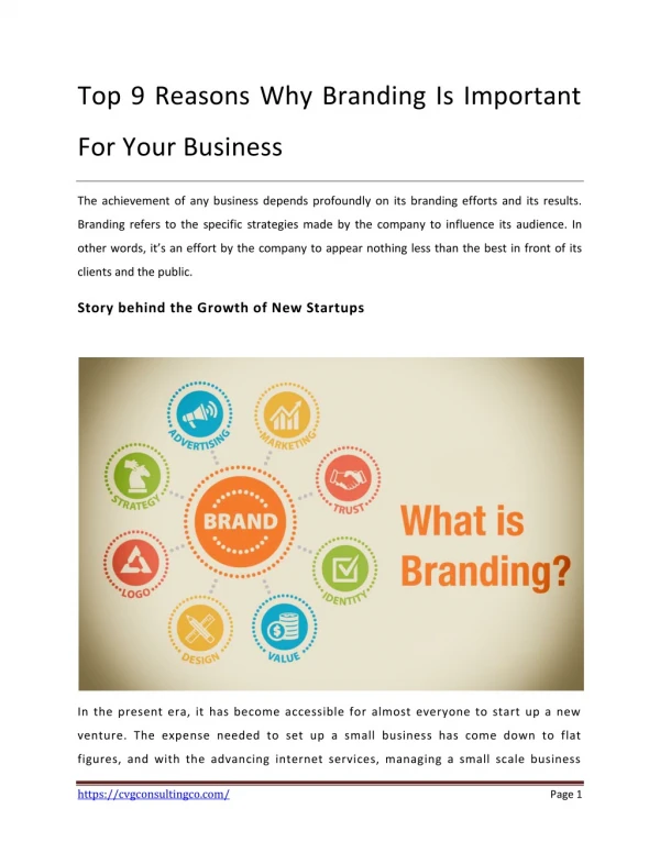 Top 9 Reasons Why Branding Is Important For Your Business
