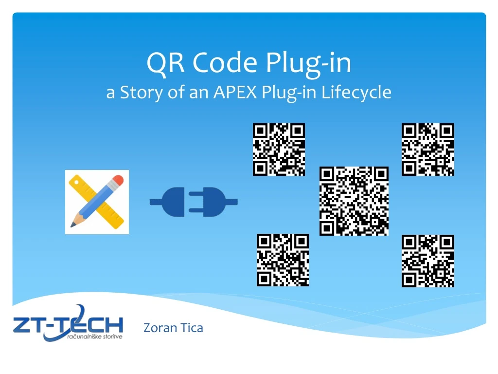 qr code plug in a story of an apex plug in lifecycle