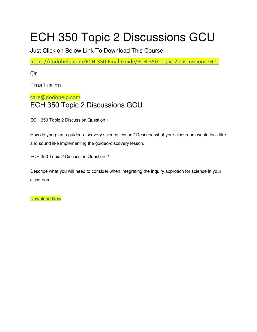ech 350 topic 2 discussions gcu