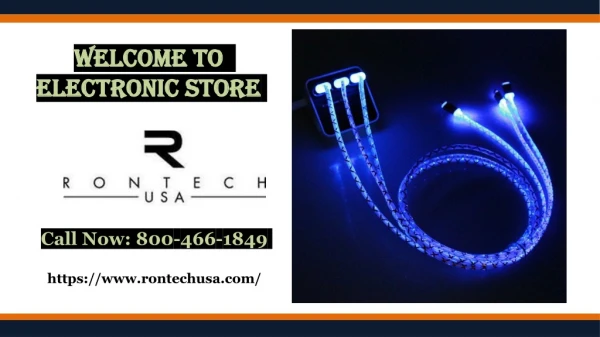 Electronics: Consumer Electronic Products Online - RontechUSA