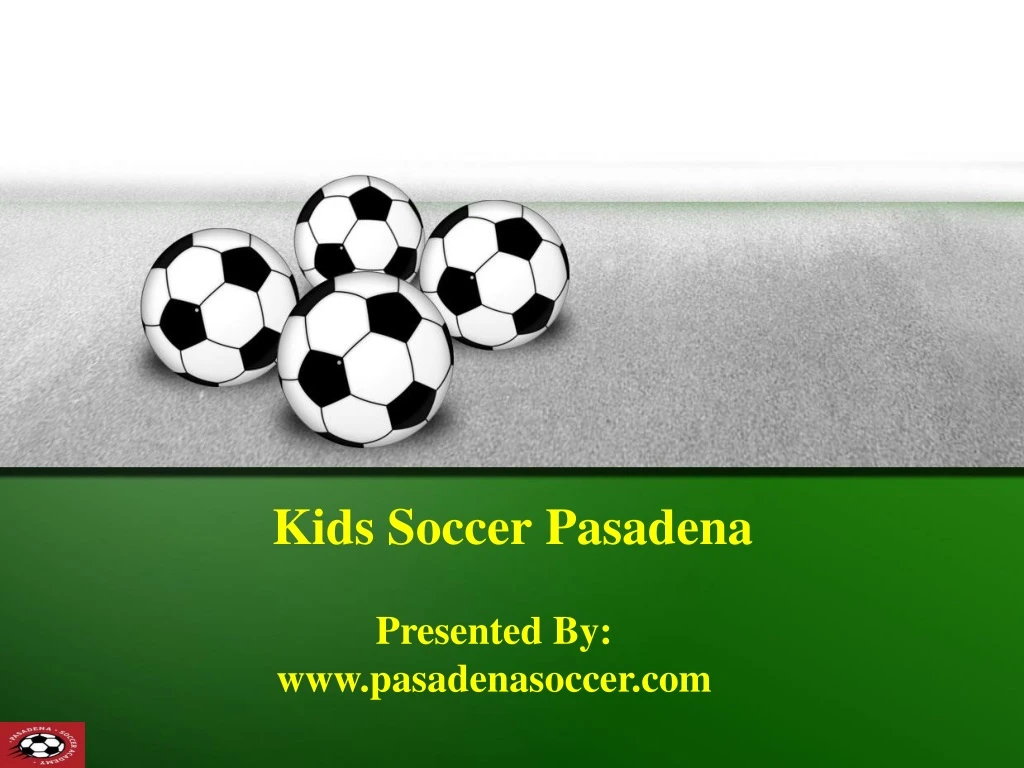 kids soccer pasadena