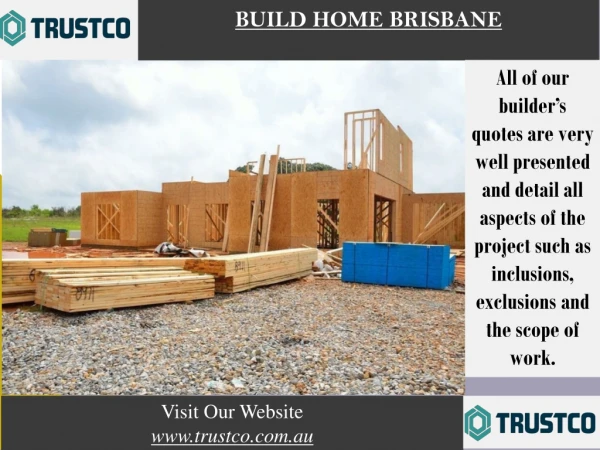 Build Home Brisbane
