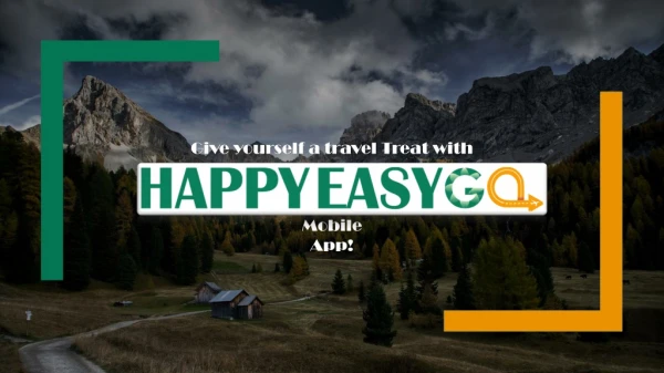 Get On The Go Travel Experience with HappyEasyGo Mobile App