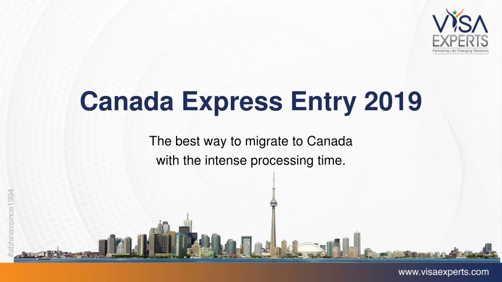 canada express entry 2019