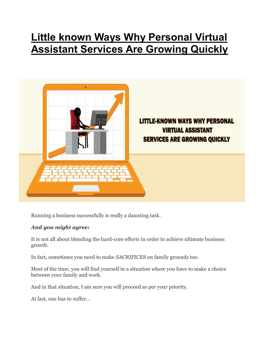 little known ways why personal virtual assistant