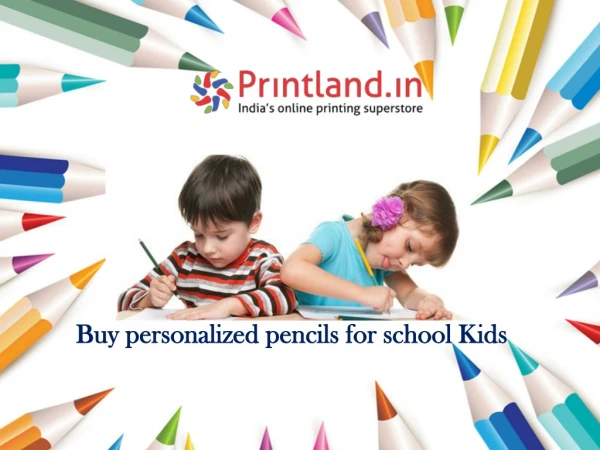 Buy personalized pencils for school Kids | Printed Pencils