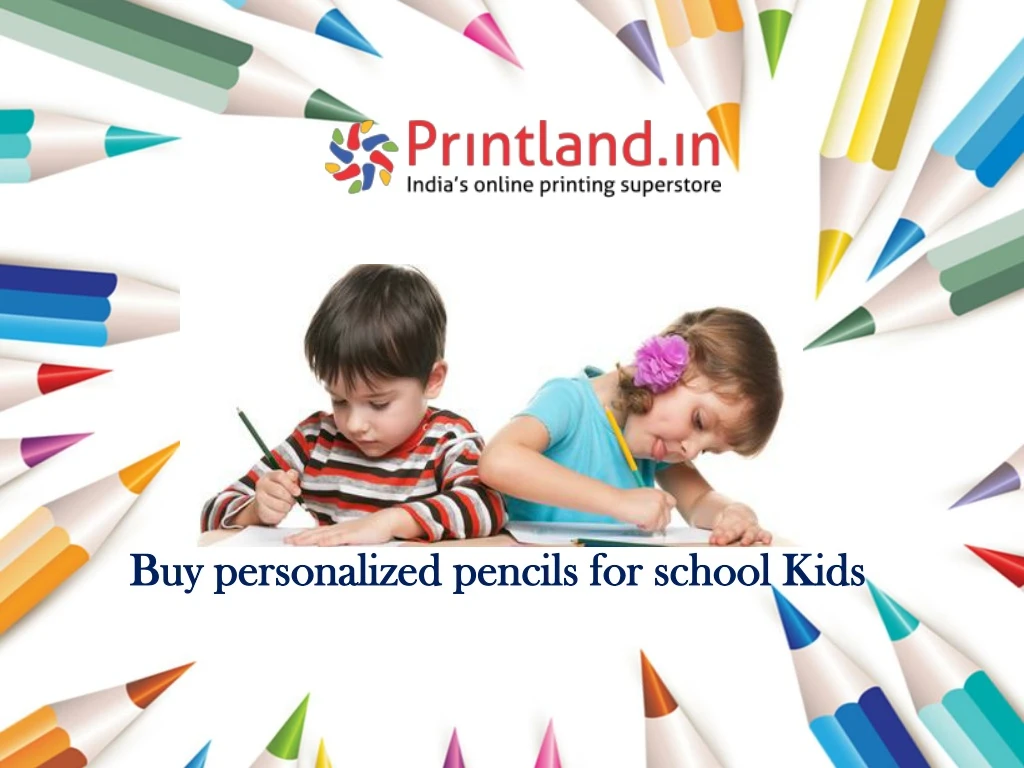 buy personalized pencils for school kids