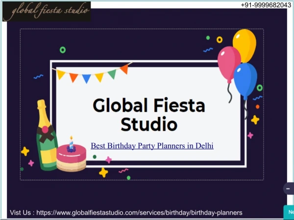 Best birthday party planners in delhi