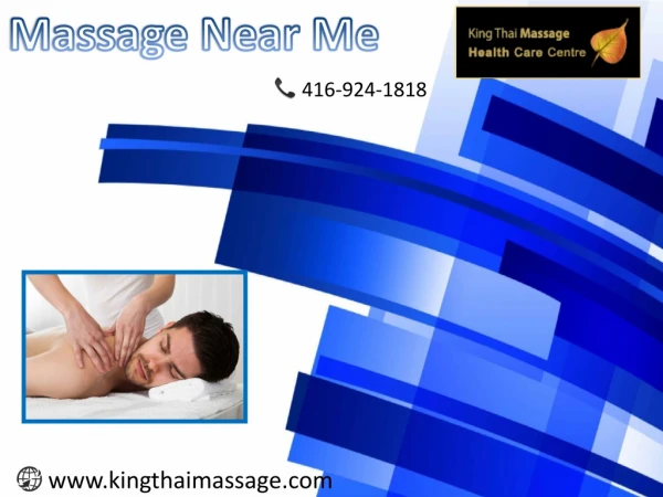 Relaxing full body massage near Toronto | Book an appointment now