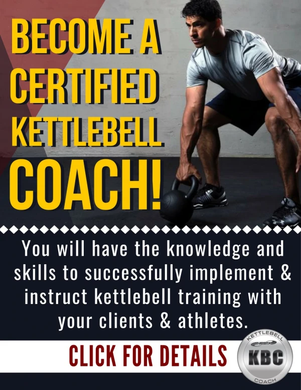 Kettlebell Coach Training and Certification