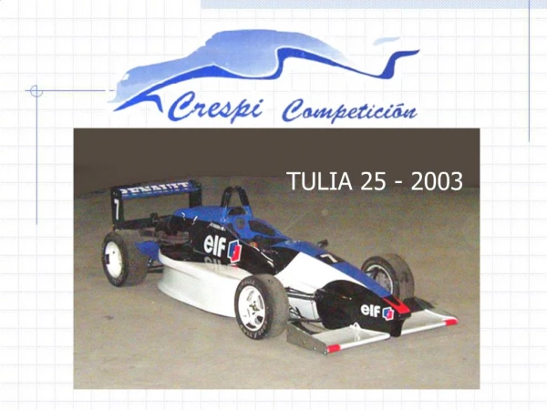 TULIA 25 - 2003