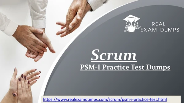 Buy Scrum PSM-I Exam Dumps - Scrum PSM-I Study Guide - Realexamdumps.com
