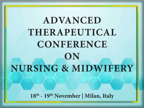 Nursing Conferences | Nursing Events | Nursing Congress | Nursing Meet 2019