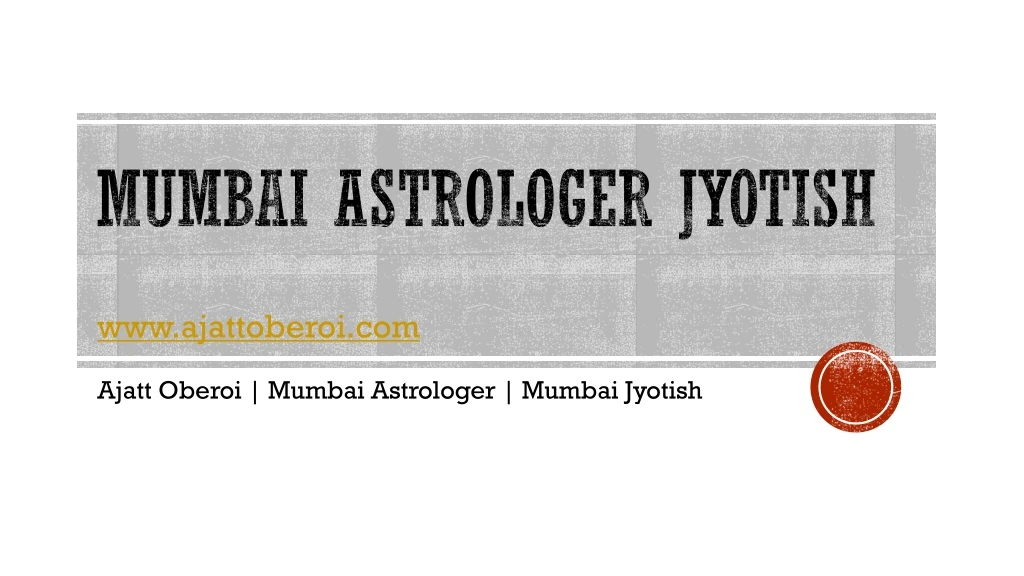 mumbai astrologer jyotish