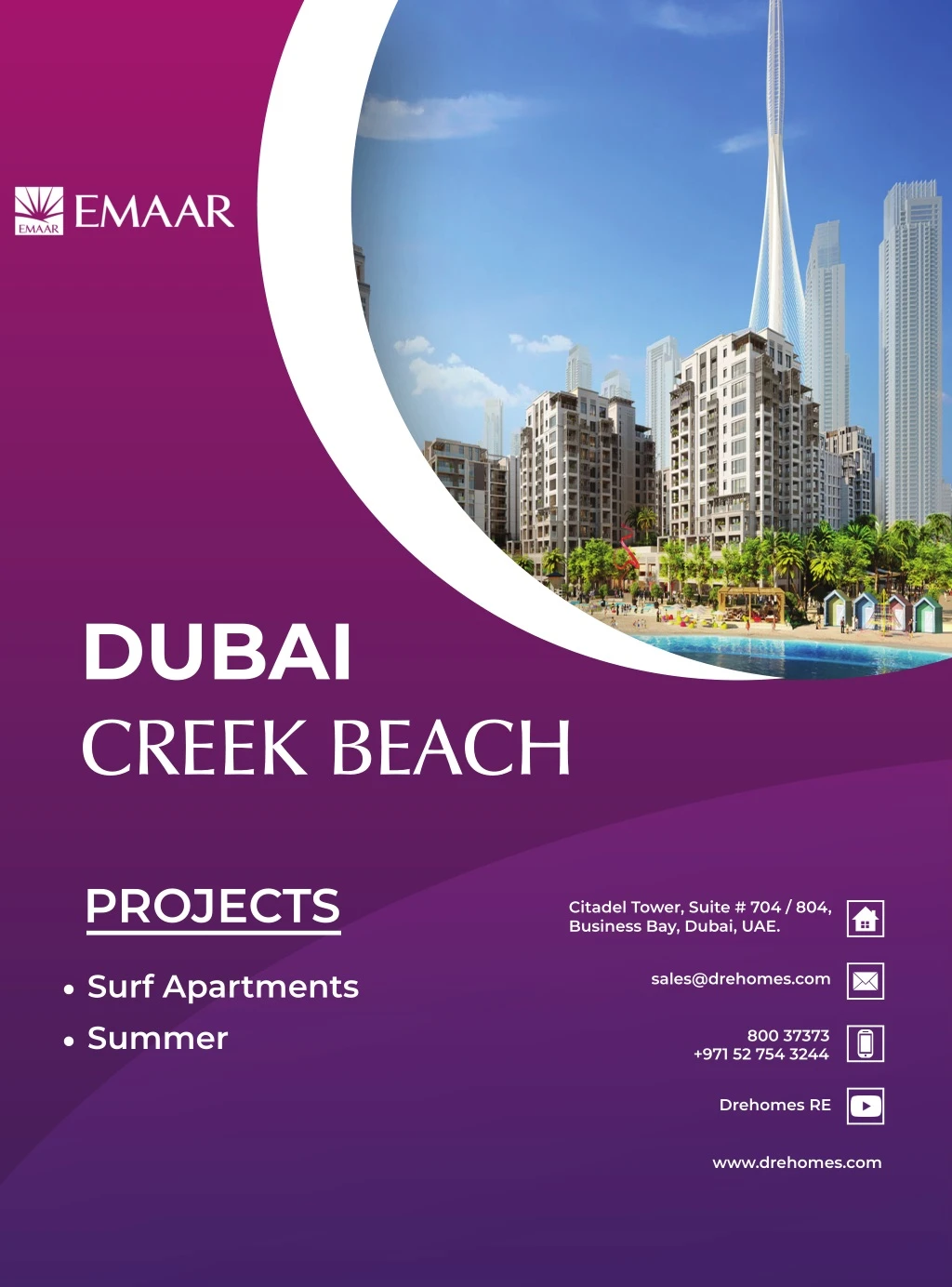 dubai creek beach