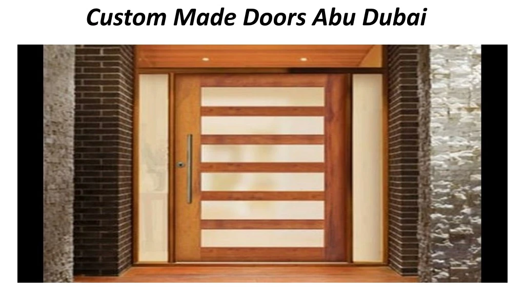 custom made doors abu dubai