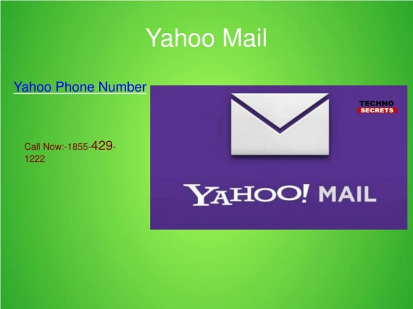 How to Reset a Forgotten Yahoo! Email Password - 1855-429-1222