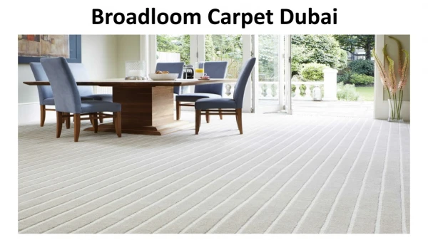 Broadloom Carpet Dubai