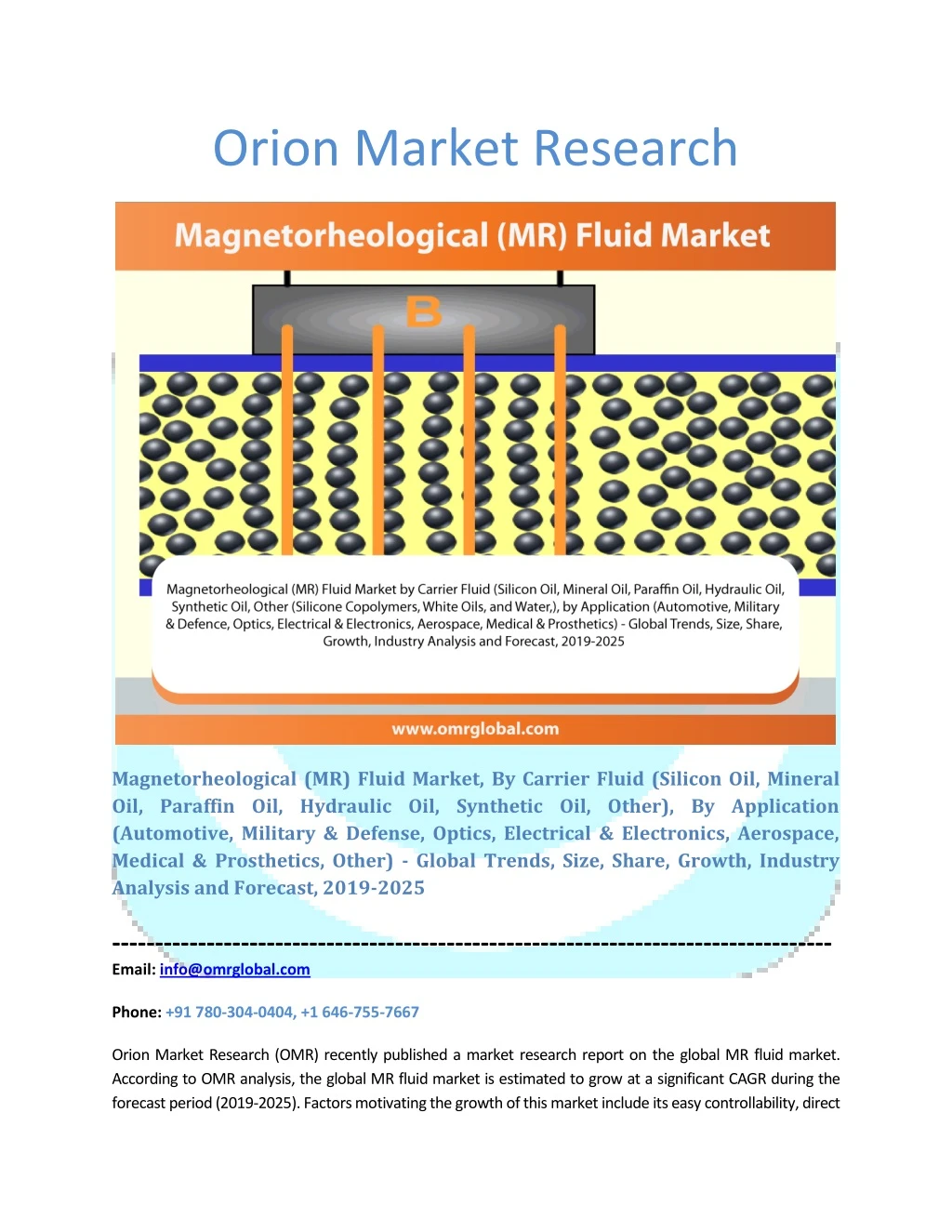 orion market research