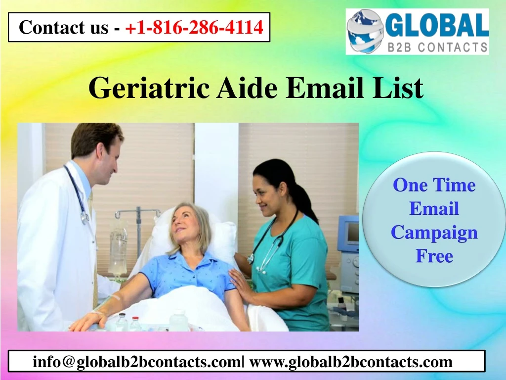 geriatric aide email list