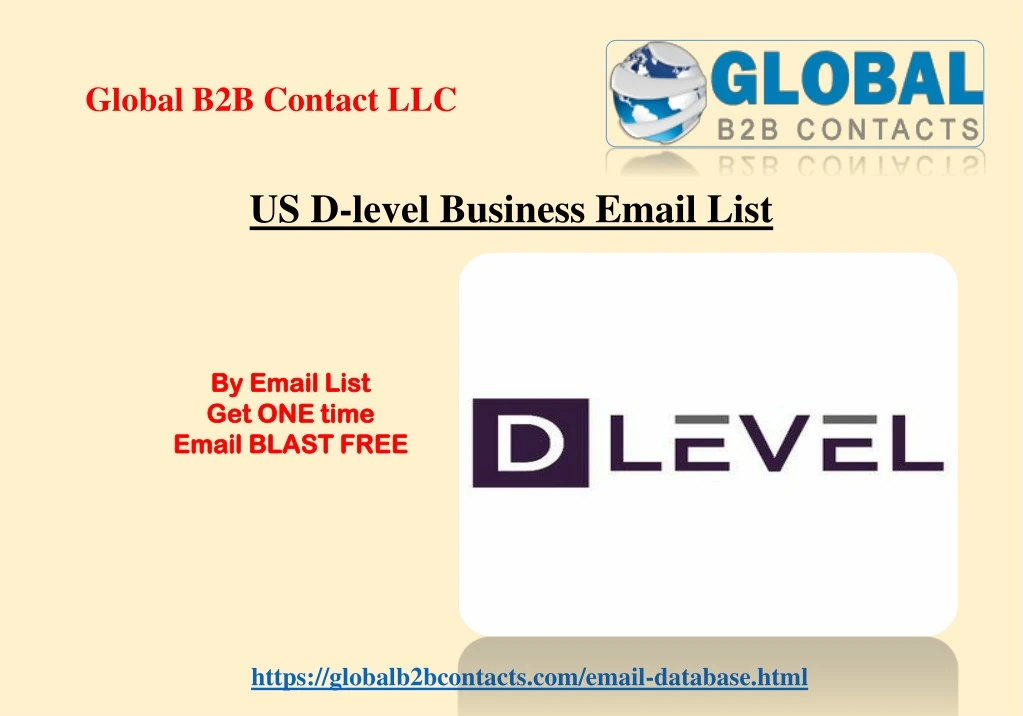 us d level business email list