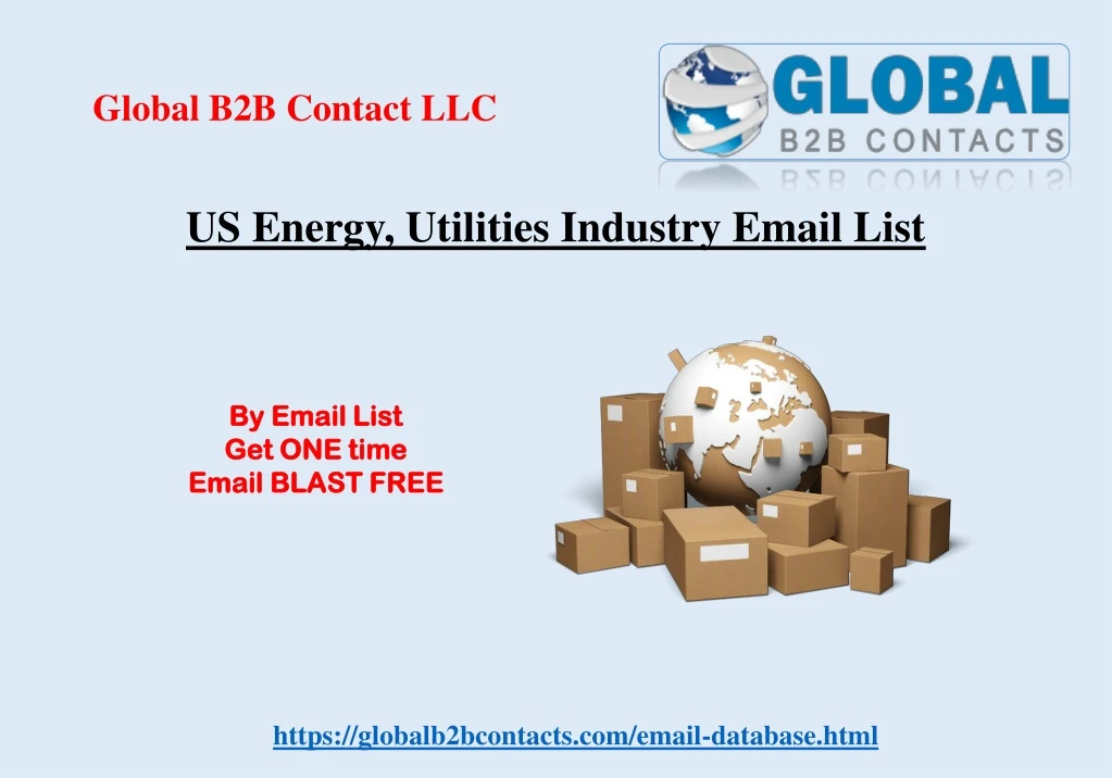 us energy utilities industry email list