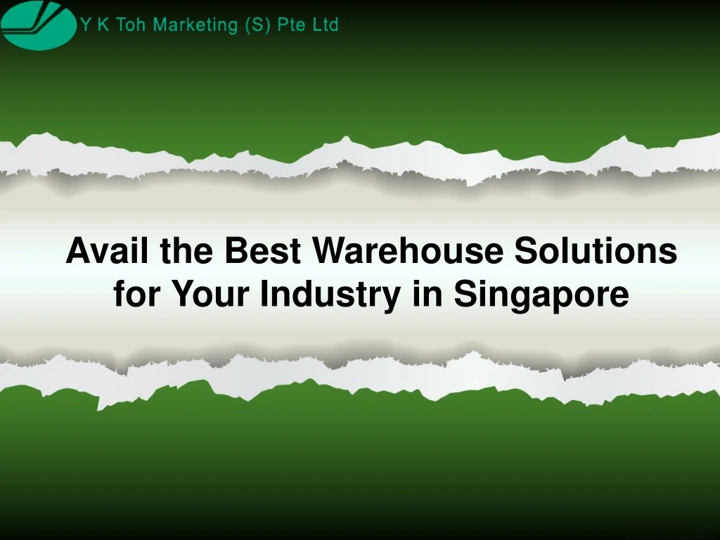 avail the best warehouse solutions for your