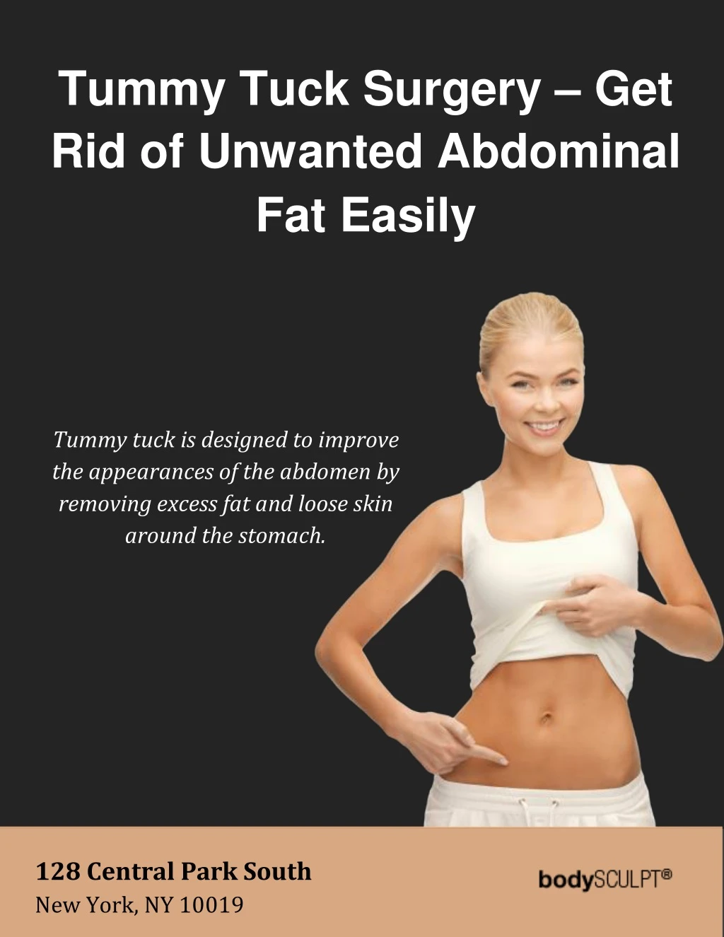 tummy tuck surgery get rid of unwanted abdominal