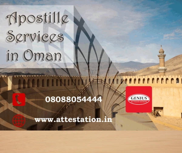Apostille Services In Oman