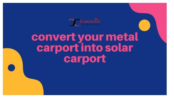 How to Convert your Metal Carport into Solar Carport