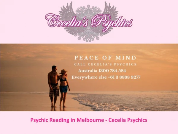Psychic Reading in Melbourne - Cecelia Psychics